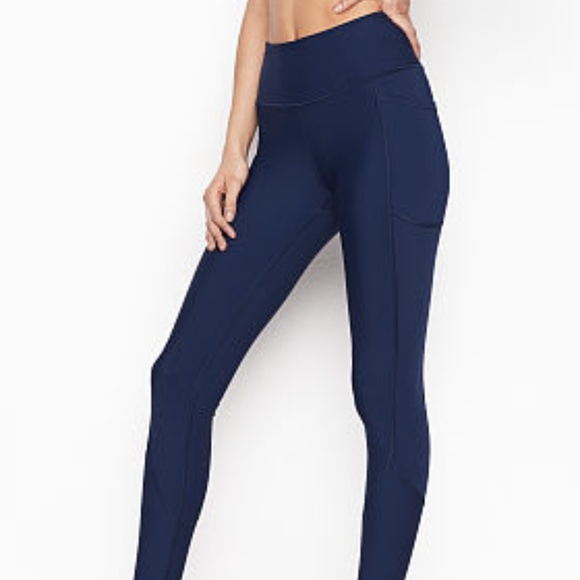 Victoria's Secret Pants - VS Blue Blue Sport Stretch Gym Workout Pants M